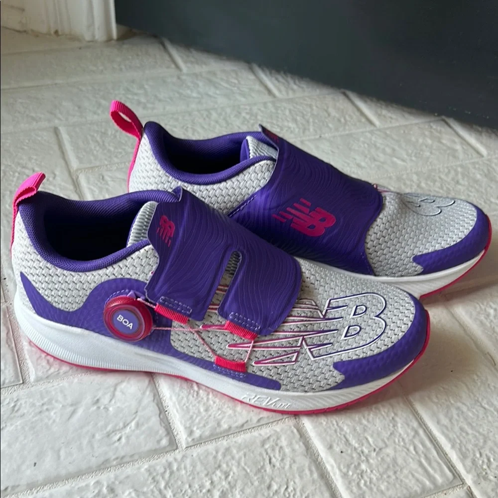 New Balance Purple and Pink BOA style